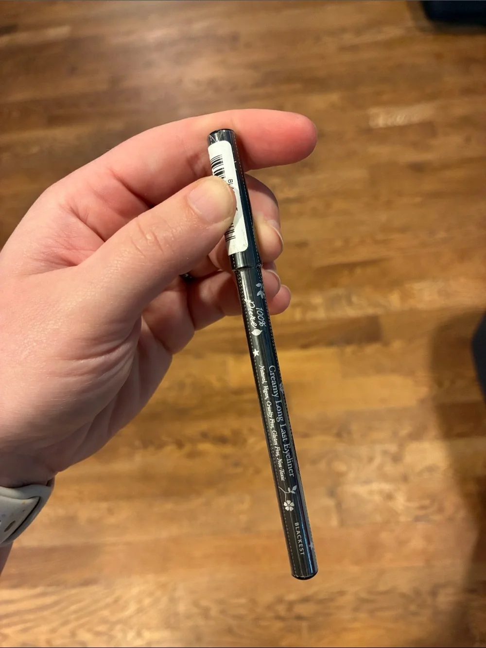 100% Pure Creamy Long Last Liner Blackest, 0.04 OZ